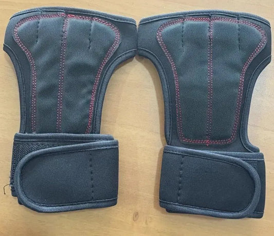 C9 Champion Men’s Fingerless Leather Gloves – Weightlifting, Driving & Riding, Touchscreen, Velcro