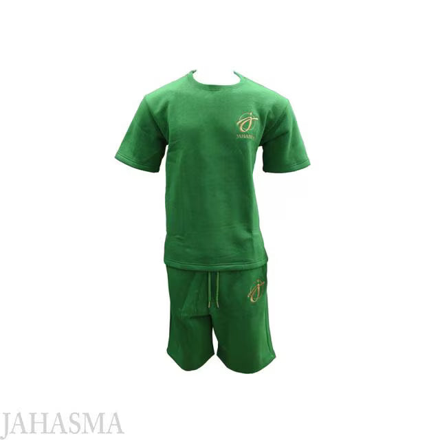 Kary Falis Men’s Two-Piece Summer Set – Short Sleeve Tee & Sport Shorts Outfit