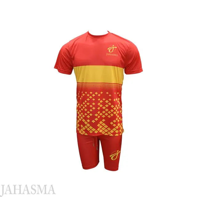 Men’s Tracksuit 2-Piece Summer Sport Set Micro Intel Lock Fabric Casual Shorts Shirt