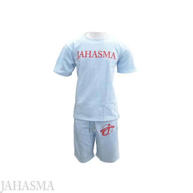 Men Summer Tracksuit Breathable Casual Gym Workout Lounge Athletic 2-Piece Comfortable Outfit Set