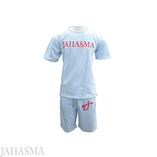 Men Summer Tracksuit Breathable Casual Gym Workout Lounge Athletic 2-Piece Comfortable Outfit Set