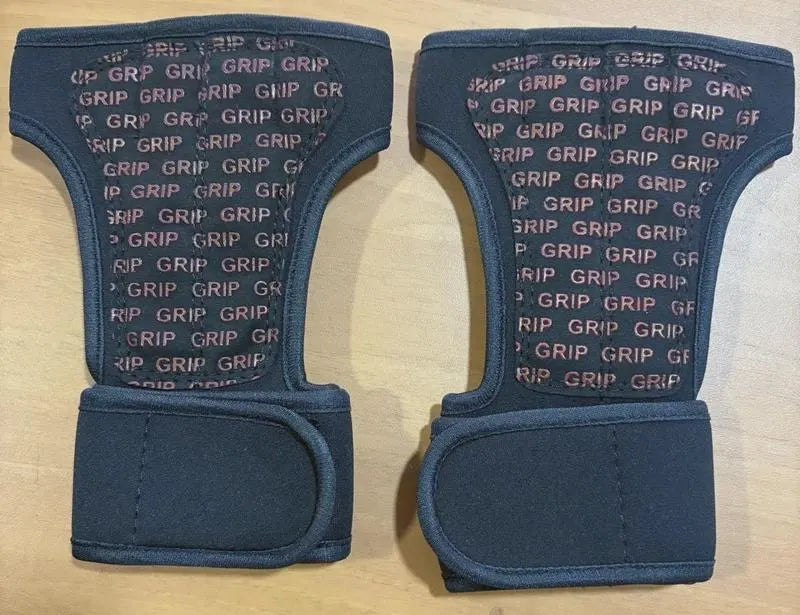 Four-Finger Weightlifting Gloves – Non-Slip Leather, Fingerless, Ergonomic, Velcro Strap