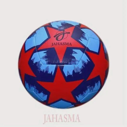 Star Red TPU Soccer Ball – Regulation Size, Machine-Stitched, SR Bladder – Made in Sialkot Pakistan