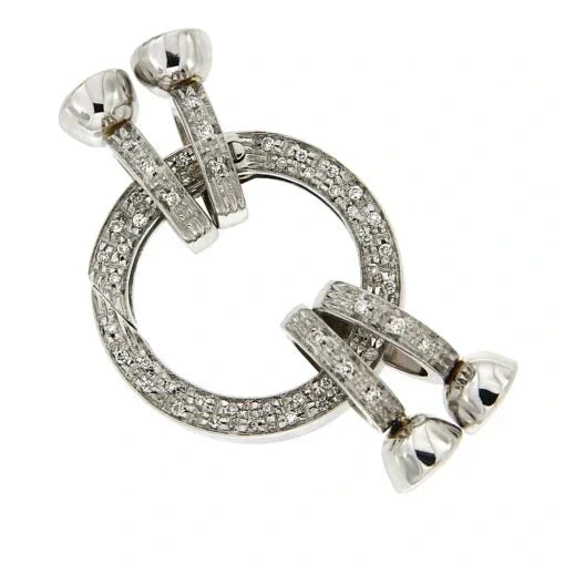 Handmade Two-Strand Freshwater Pearl Necklace – Natural Gemstones with Italian 925 Silver Closure