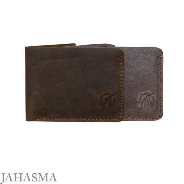 Men’s Leather Wallet – Slim & Smart Design, Rugged Matte Finish, 100% Leather