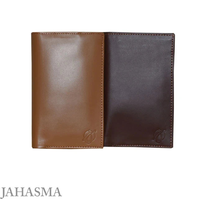 Men’s Leather RFID Wallet – Shiny Leather, Multiple Card Slots & Secure Zip Pocket, 100% Leather