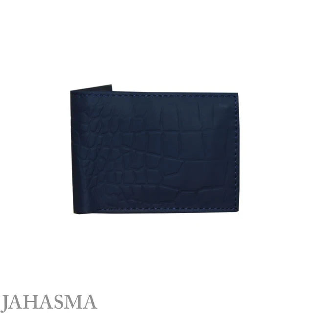 Genuine Leather Men’s Wallet – Textured Design with Zipper Pocket