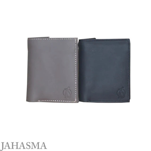 Men’s Leather RFID Wallet – Normal Size, Extra Capacity with Note Sleeve & Zip Pocket, 100% Leather
