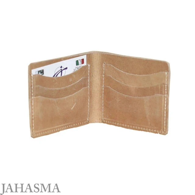 Slim & Smart Men’s Leather Wallet – Compact Card Holder with Sleek Slip Design, 100% Leather