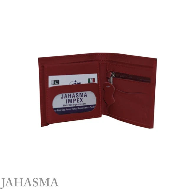 100% Leather Men’s RFID Wallet – Extra Capacity with Flip & Zip Pocket